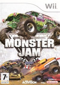 Monster Jam Wii  box art